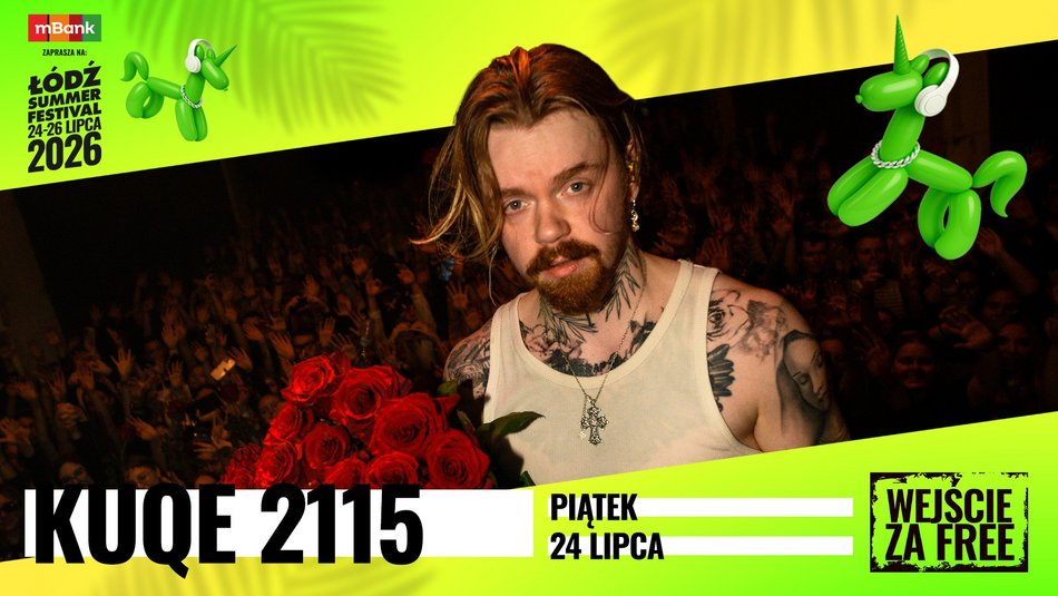Łódź Summer Festival 2026. Line-up dzień po dniu