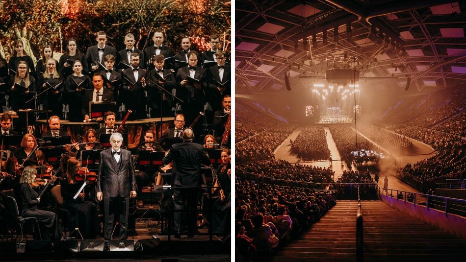 Łódź. Andrea Bocelli w Atlas Arenie w Łodzi