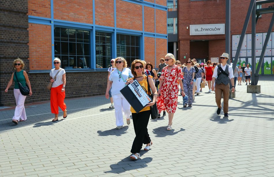 Łódź. Spacer szlakiem Łodzi filmowej. Kinomaniacy po raz kolejny nie zawiedli!
