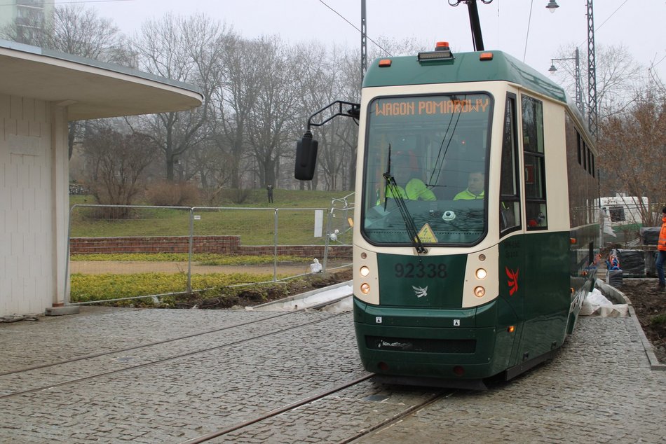 Łódź. MPK Łódź testuje nowe torowisko. Remont krańcówki Północna w Łodzi na finiszu