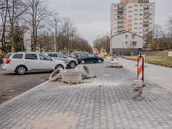 Łódź. Remont ul. Łanowej w Łodzi