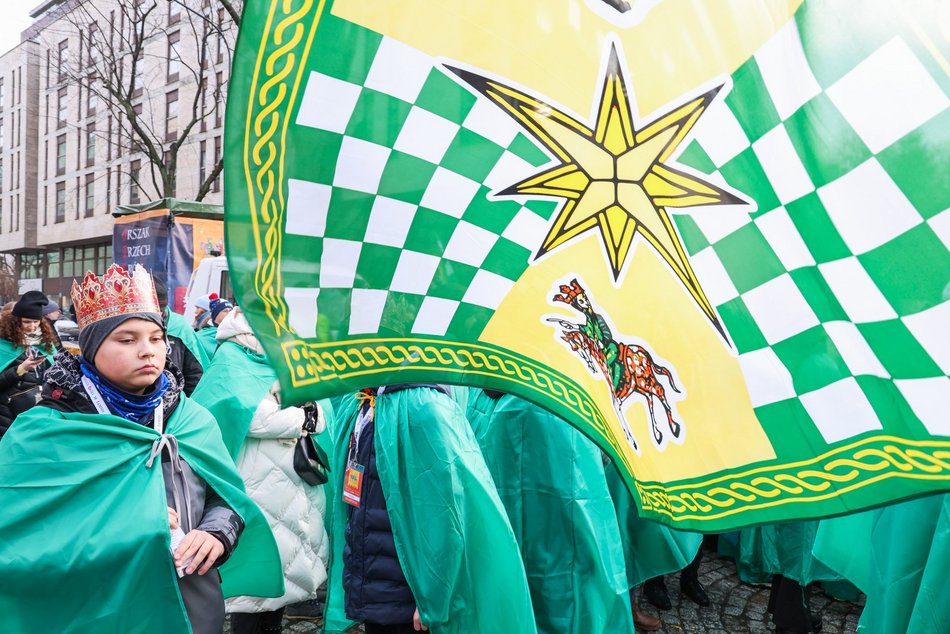 Orszak Trzech Króli przeszedł ulicami Łodzi