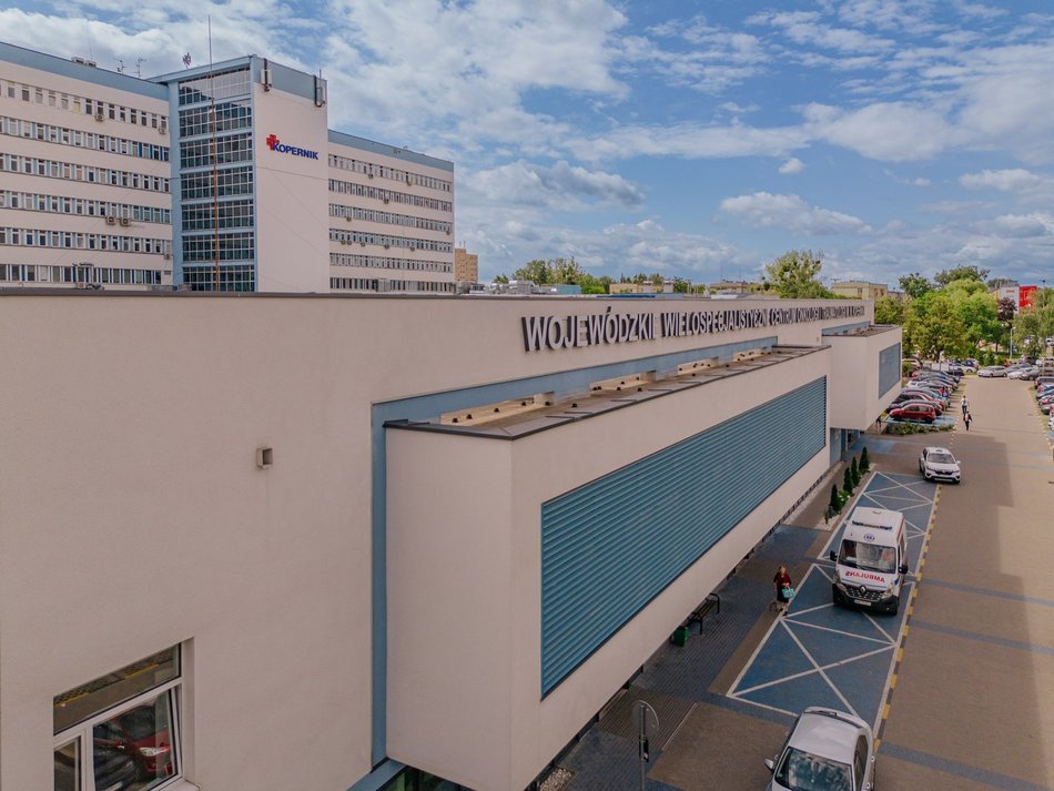 Szpital Kopernika w Łodzi po wielkiej rozbudowie