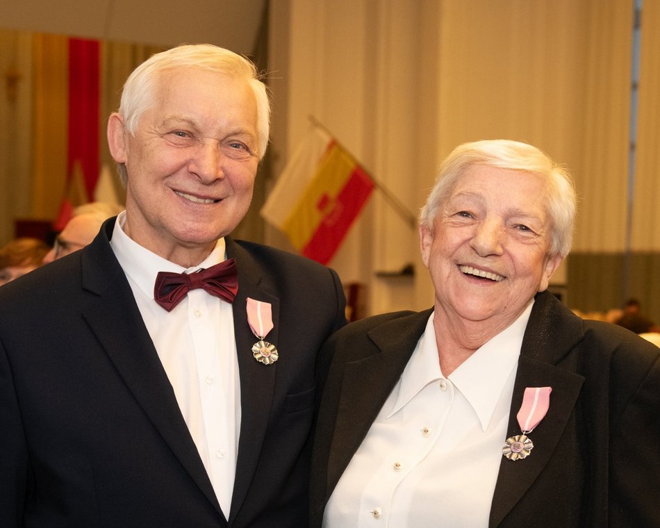 Medale dla małżeństw z Łodzi