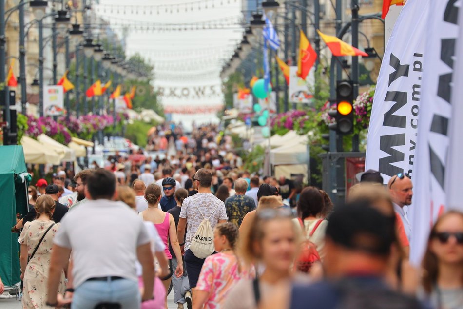 601. Urodziny Łodzi na ul. Piotrkowskiej