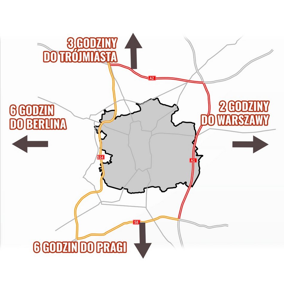 Łódź. Ring autostradowy odmienił Łódź! Mniej tirów w mieście, nowe miejsca pracy, ekologia i więcej