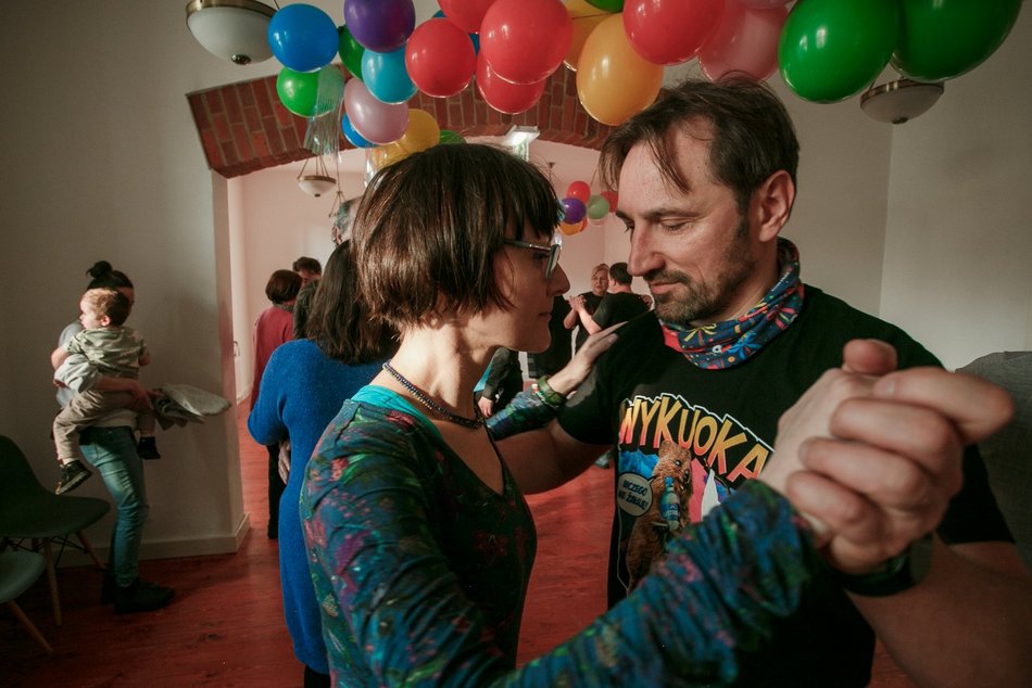 Karnawałowa impreza na Księżym Młynie