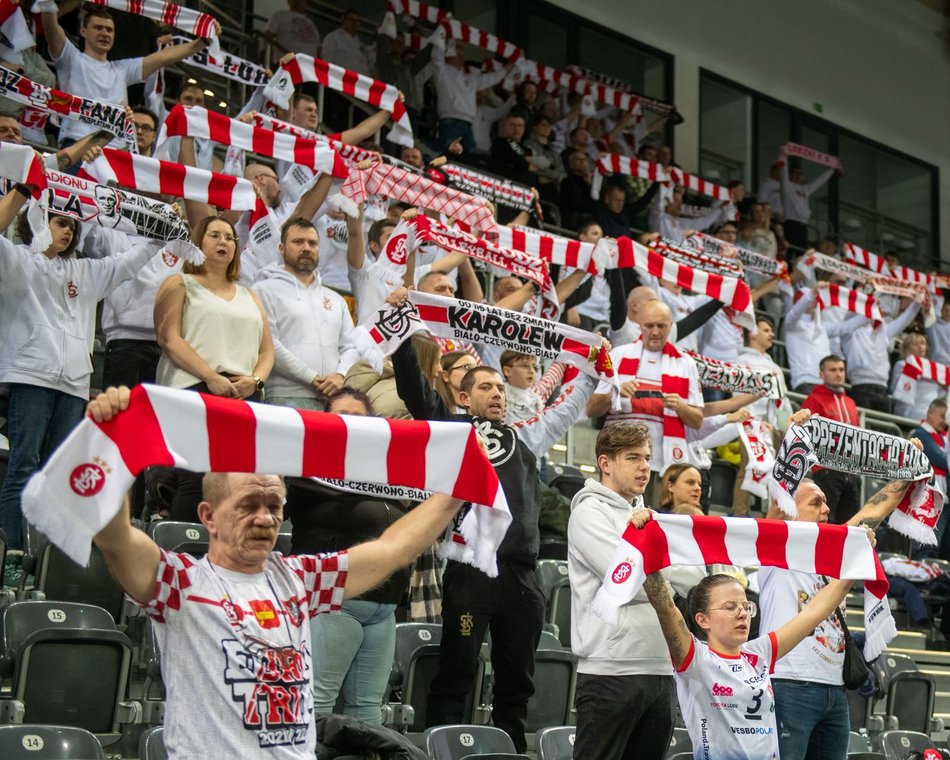 siatkarki podczas meczu