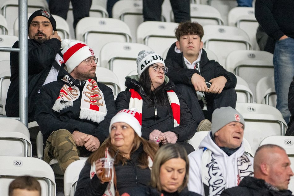 Kibice na meczu ŁKS Łódź z Puszczą Niepołomice. Byłeś/aś? Odszukaj się w galerii