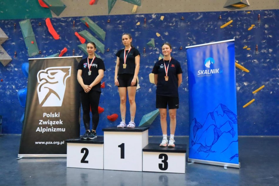 Łódź. Młody talent z Łodzi! Kamila Kiersztyn mistrzynią Pucharu Polski we wspinaczce sportowej na czas