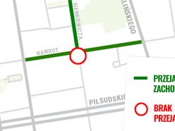 Łódź. Remont skrzyżowania Nawrot i Sienkiewicza. Drogowcy przenoszą się na drugą stronę