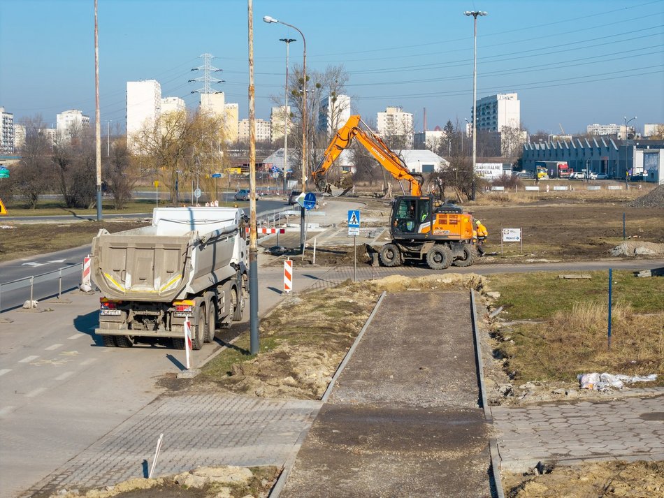Łódź. Nowa ścieżka rowerowa na Retkini