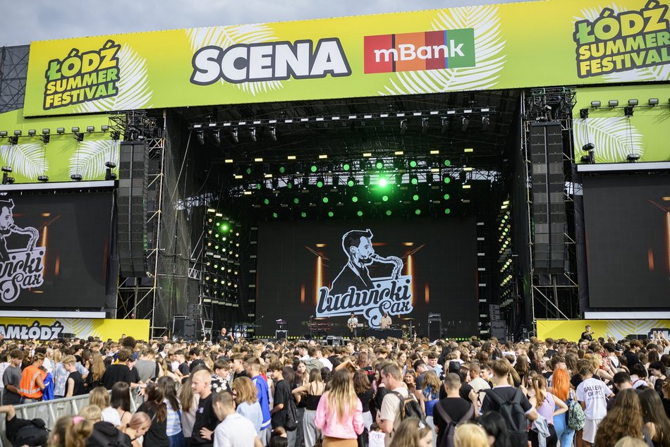 Didżeje utrzymują emocje na Łódź Summer Festival 2025. Tańce przed koncertami