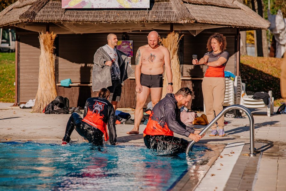 Morsowanie w Aquaparku Fala