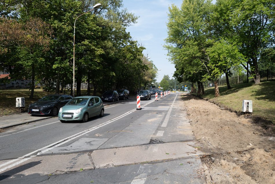 Remont ul. Wydawniczej