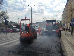 Naprawiono nawierzchnie na Więckowskiego i Żeromskiego.