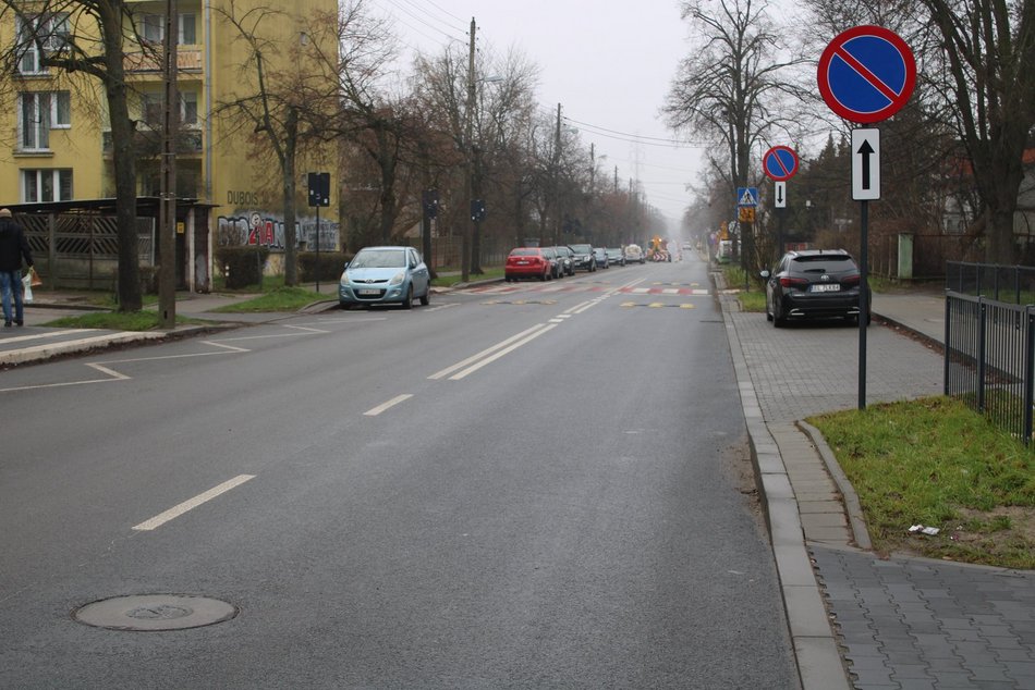 Łódź. Ulica Dubois w Łodzi po remoncie