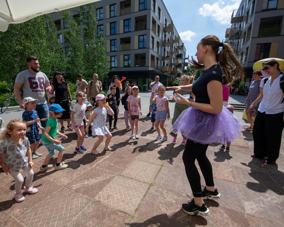 Łódź. Dzień Dziecka w Fuzji Łódź. Strefa klocków, tory przeszkód i konkursy