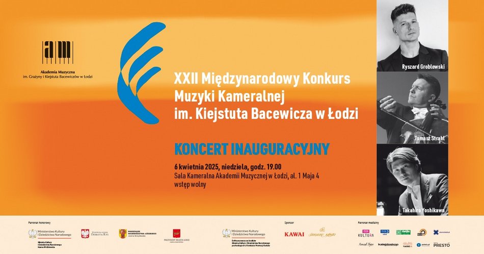 [Translate to Ukraiński:] Łódź. XXII Międzynarodowy Konkursu Muzyki Kameralnej im. K. Bacewicza w Łodzi
