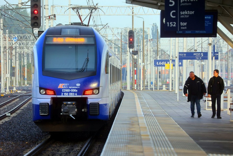 Łódź. Pociąg z Łodzi do Kutna pojedzie szybciej!