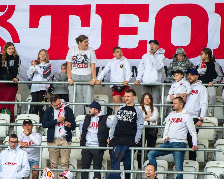 Łódź. Kibice na meczu ŁKS Łódź - Stal Rzeszów. Byłeś/aś? Znajdź się w galerii zdjęć!