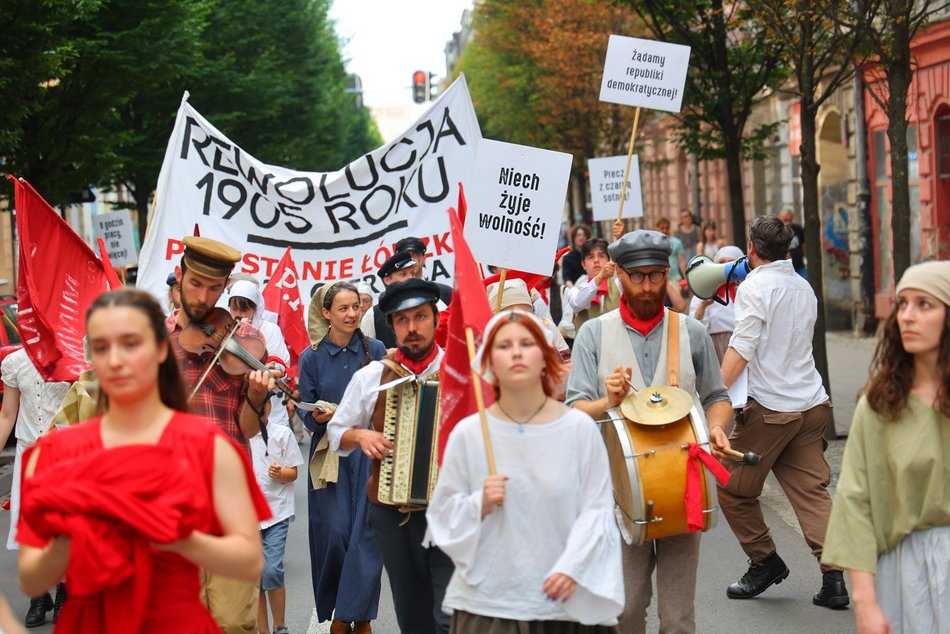 Łódź. Marsz Rewolucja w Łodzi
