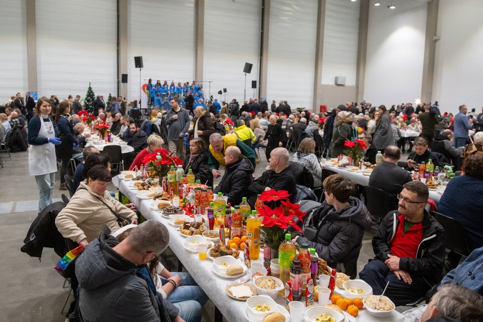 Miejska Wigilia dla osób samotnych w Łodzi 2024