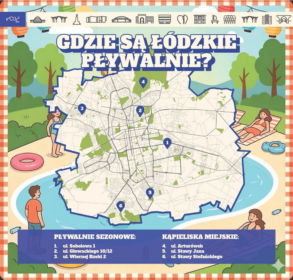Łódź. Otwarcie kąpielisk i basenów w Łodzi! Gdzie i od kiedy skorzystać z wodnych atrakcji?