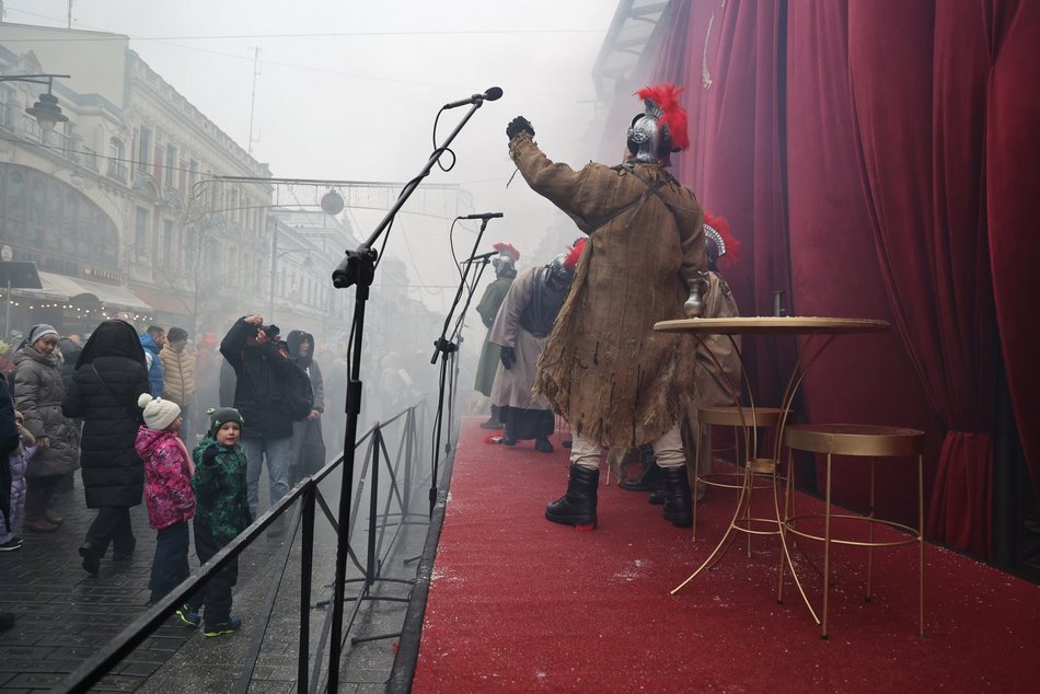 Orszak Trzech Króli na ul. Piotrkowskiej w Łodzi