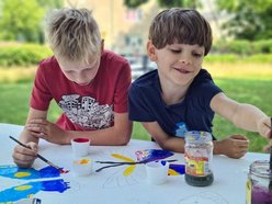 Wielki rodzinny piknik w parku Staromiejskim