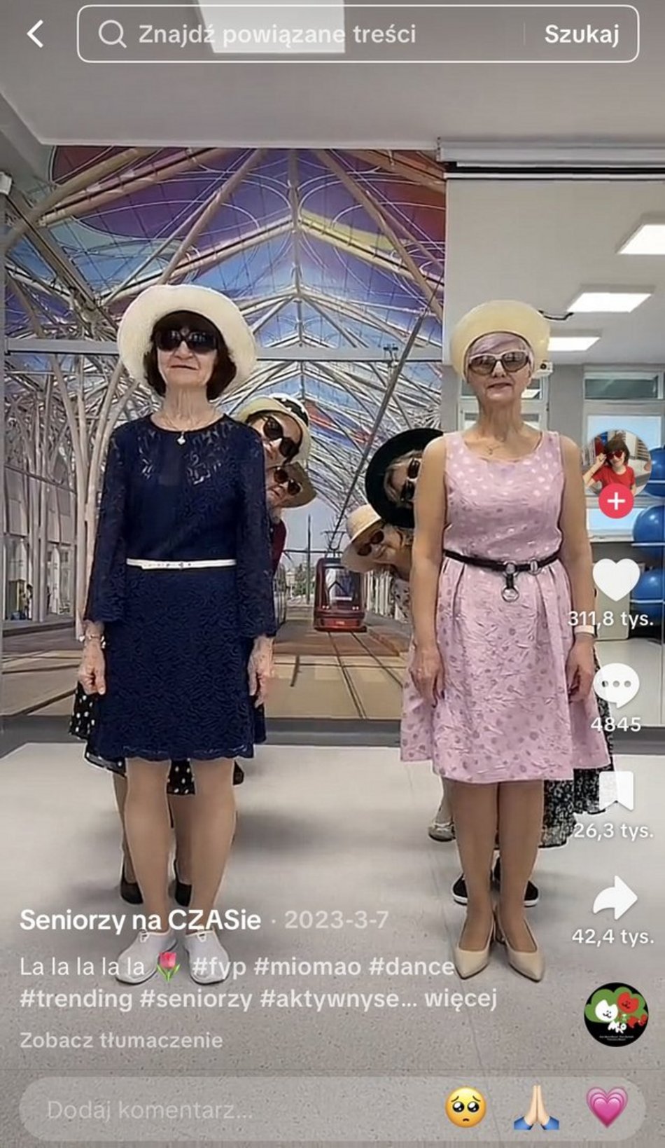 Seniorzy z Łodzi podbijają TikToka! Mają miliony zasięgów!