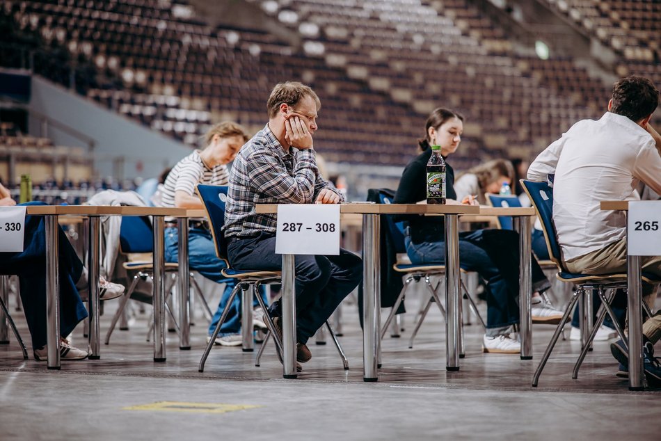 Łódź. Atlas Arena największą salą egzaminacyjną w Polsce! Medycy sprawdzają swoją wiedzę