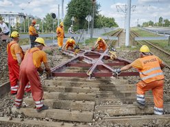 Remont torowiska na Teofilowie