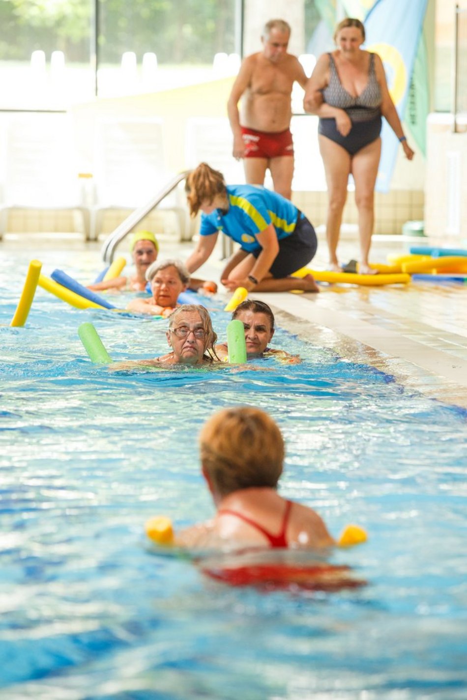 Finał Senioraliów w Aquaparku Fala