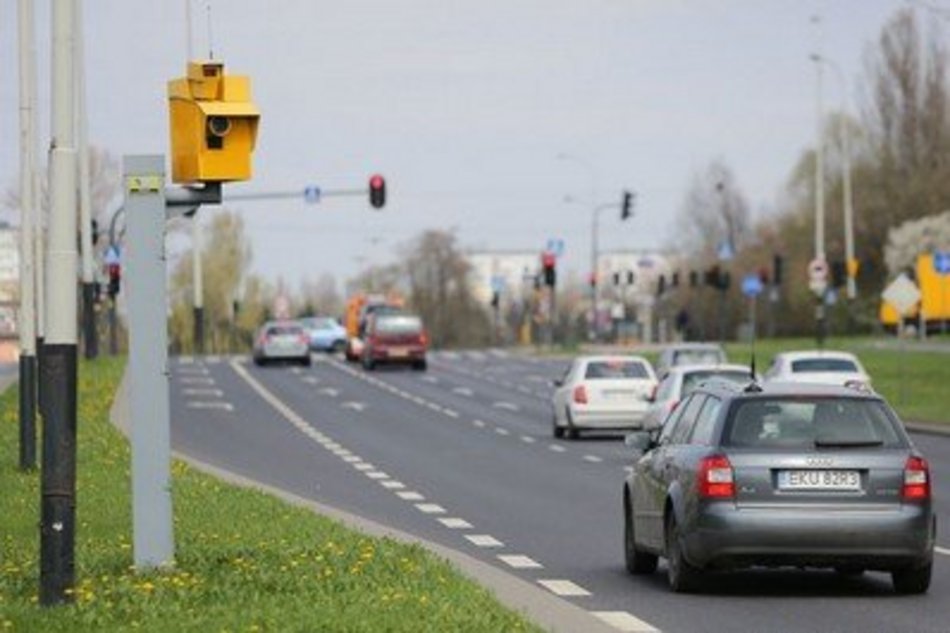 Ograniczenia prędkości przy fotoradarach w Łodzi