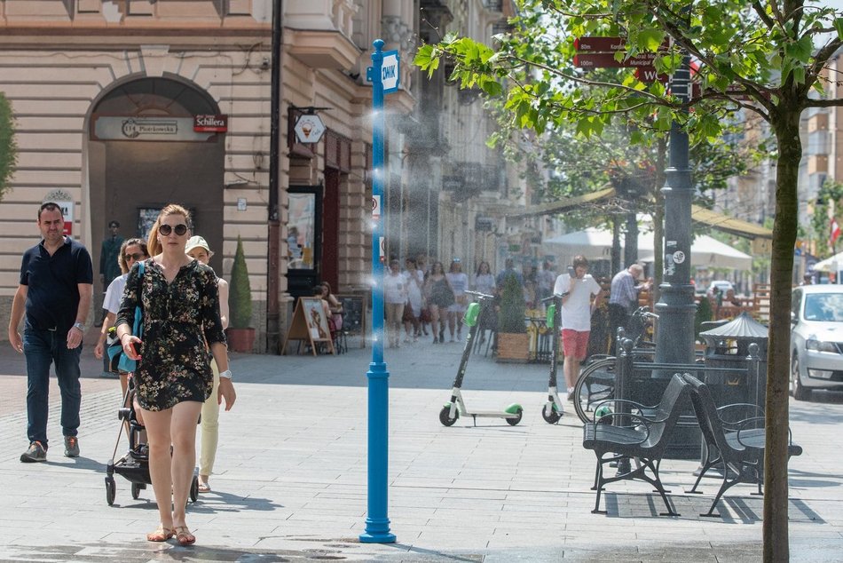 Ogłoszono drugi stopień zagrożenia upałami w Łodzi