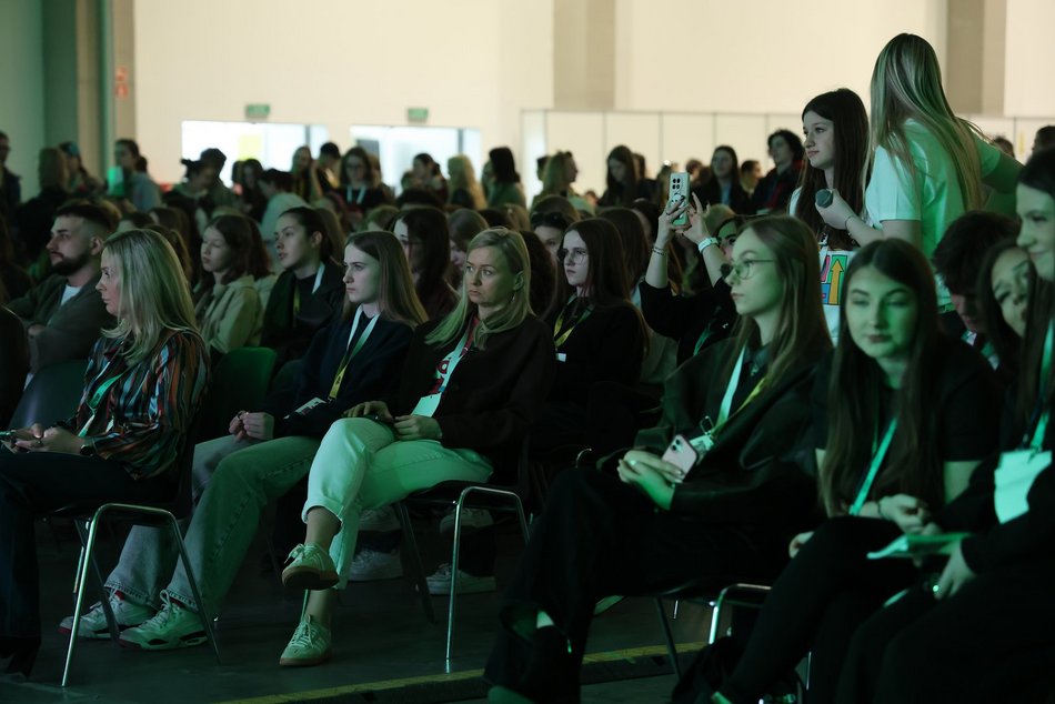 Łódź. Trzeci dzień Future Up! Fest w Łodzi. Byli Maciej Musiał, Kacper Błoński i Czarek Czaruje