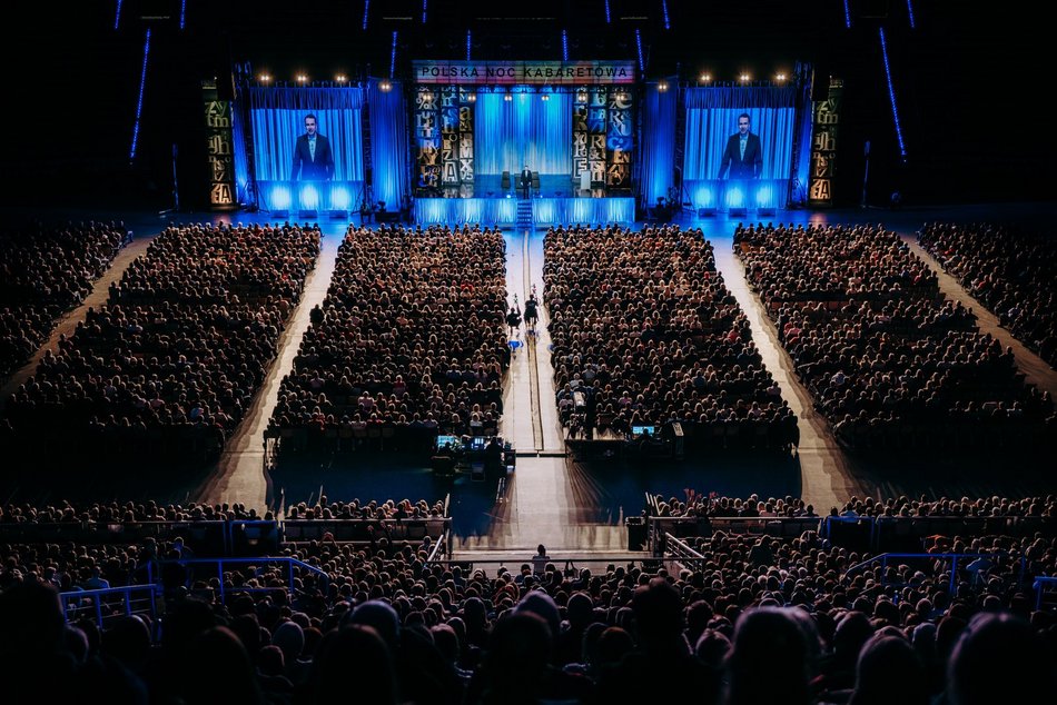 Łódź. Polska Noc Kabaretowa w Łodzi. Prawdziwa uczta humoru i tłumy w Atlas Arenie