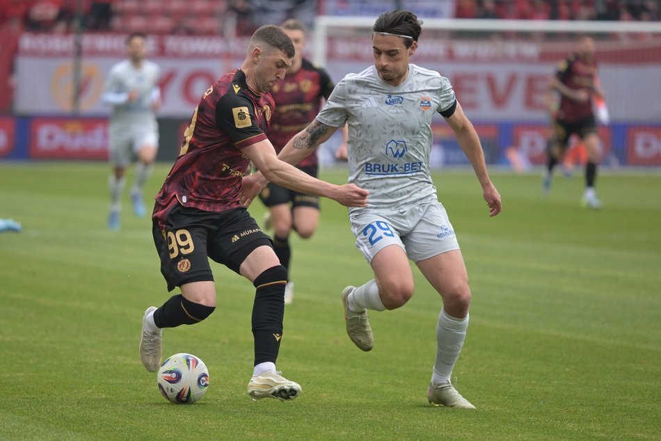 Łódź. Wygrana w samej końcówce! Widzew Łódź lepszy od Bruk-Bet Termalici Nieciecza!