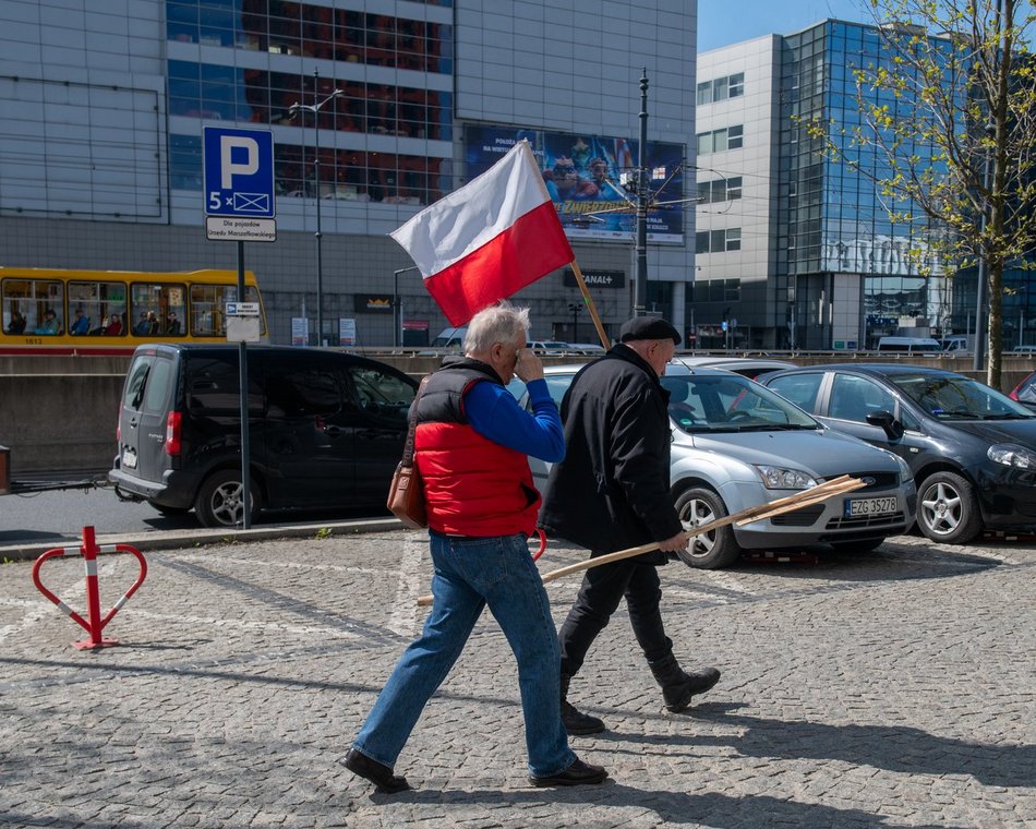 Protest rolników pod Urzędem Marszałkowskim w Łodzi