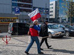 Protest rolników pod Urzędem Marszałkowskim w Łodzi
