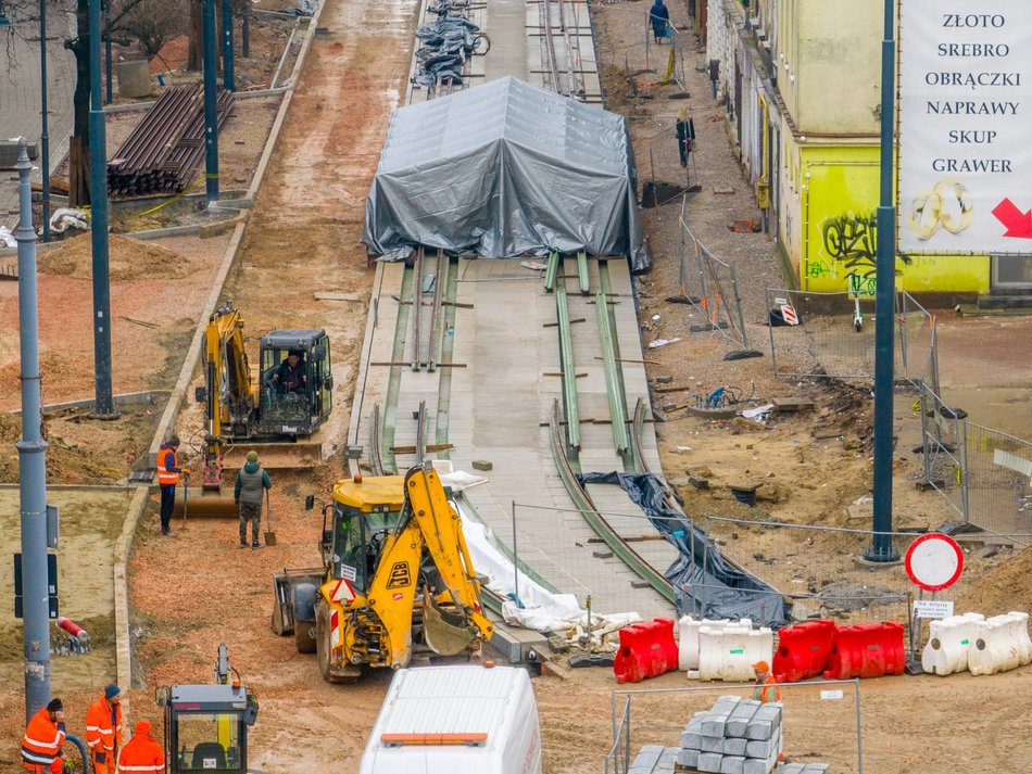 budowa wiaduktów i remont ulicy