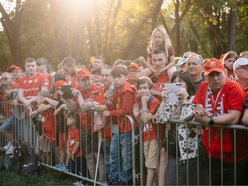 Widzew Łódź zaprezentowany! Byłeś/aś w parku Widzewskim? Odszukaj się w galerii!