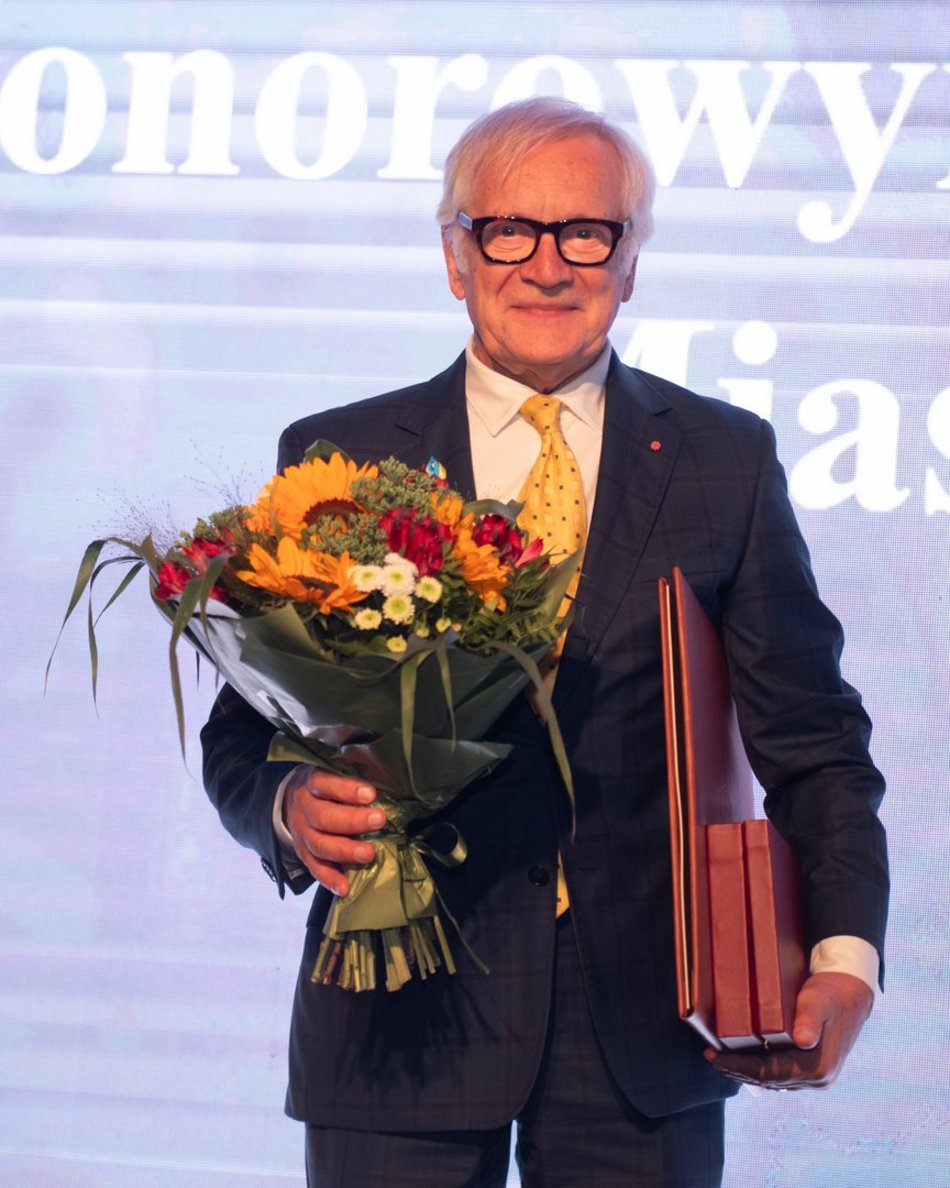 Andrzej Seweryn został Honorowym Obywatelem Miasta Łodzi