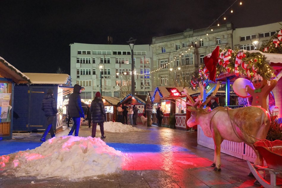 Łódź. Jarmark Bożonarodzeniowy w Łodzi