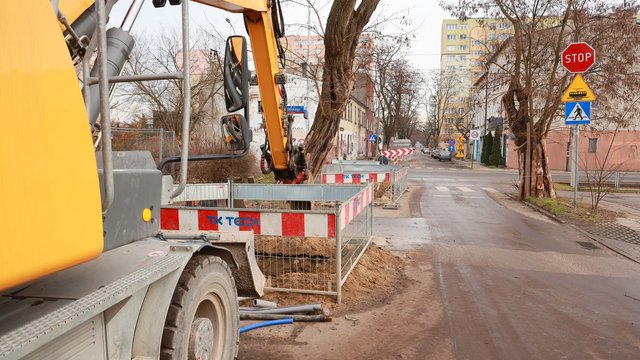 Remont Odyńca w Łodzi rozpoczęty. Powstanie nowa jezdnia, chodniki i parkingi [ZDJĘCIA]