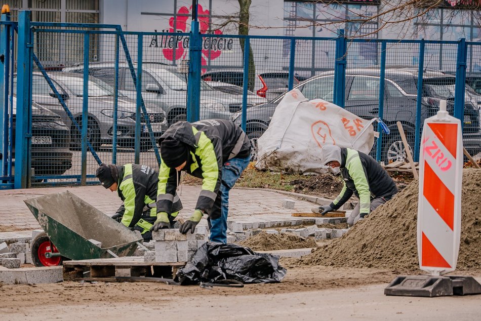 Remont ulic Sienkiewicza i Tymienieckiego, Łódź