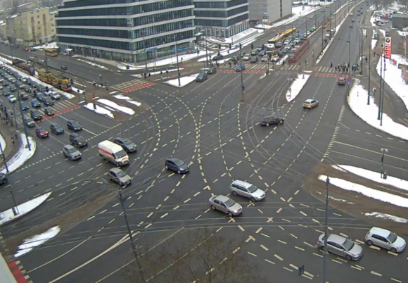 Łódź. Skrzyżowanie marszałków w Łodzi