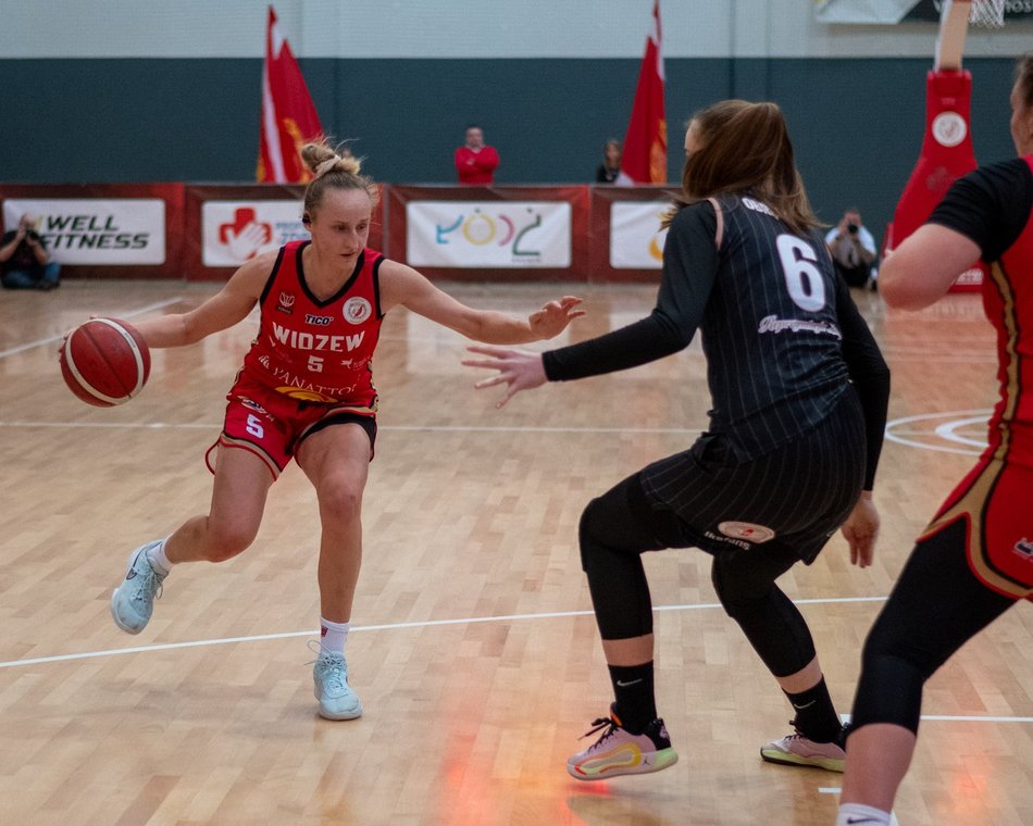Łódź. Koszykarki