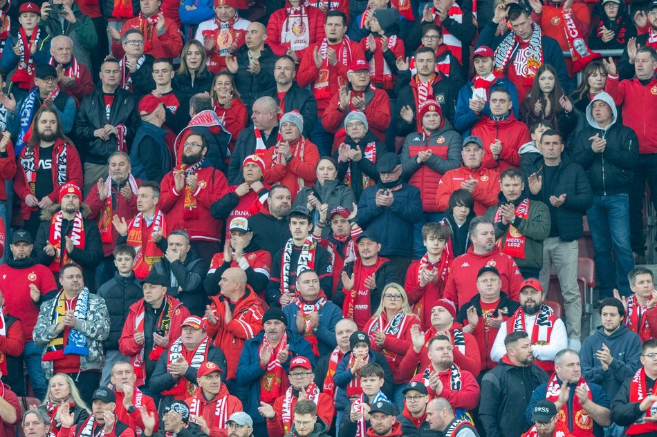 Łódź. Kibice na meczu Widzewa Łódź z Górnikiem Zabrze. Byłeś/aś? Znajdź się w galerii!